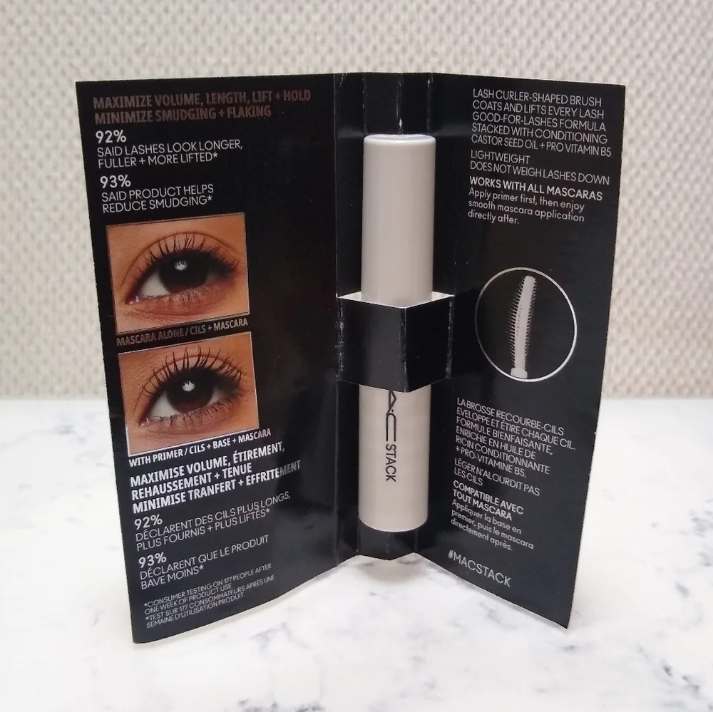 MAC Legit Lift Lash Primer Travel Size .1 oz